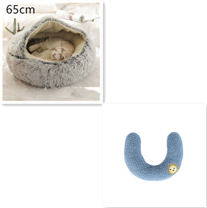 Snuggle Safari: The Ultimate Furry Fortress for Your Frosty Feline and Canine!