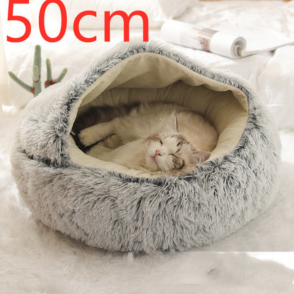 Snuggle Safari: The Ultimate Furry Fortress for Your Frosty Feline and Canine!