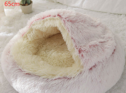 Snuggle Safari: The Ultimate Furry Fortress for Your Frosty Feline and Canine!