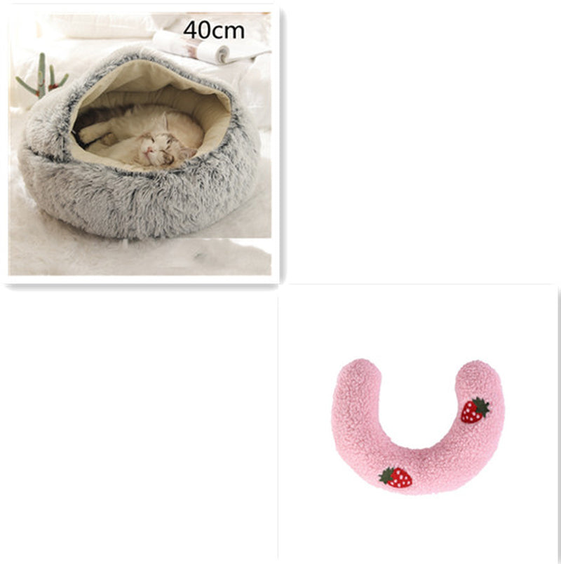 Snuggle Safari: The Ultimate Furry Fortress for Your Frosty Feline and Canine!