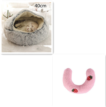 Snuggle Safari: The Ultimate Furry Fortress for Your Frosty Feline and Canine!