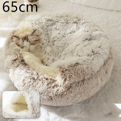 Snuggle Safari: The Ultimate Furry Fortress for Your Frosty Feline and Canine!