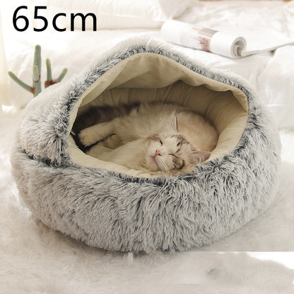 Snuggle Safari: The Ultimate Furry Fortress for Your Frosty Feline and Canine!