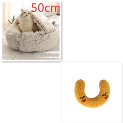 Snuggle Safari: The Ultimate Furry Fortress for Your Frosty Feline and Canine!