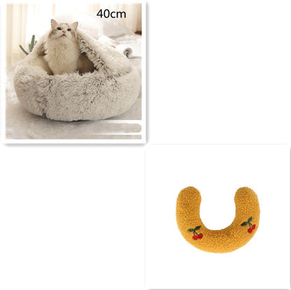 Snuggle Safari: The Ultimate Furry Fortress for Your Frosty Feline and Canine!