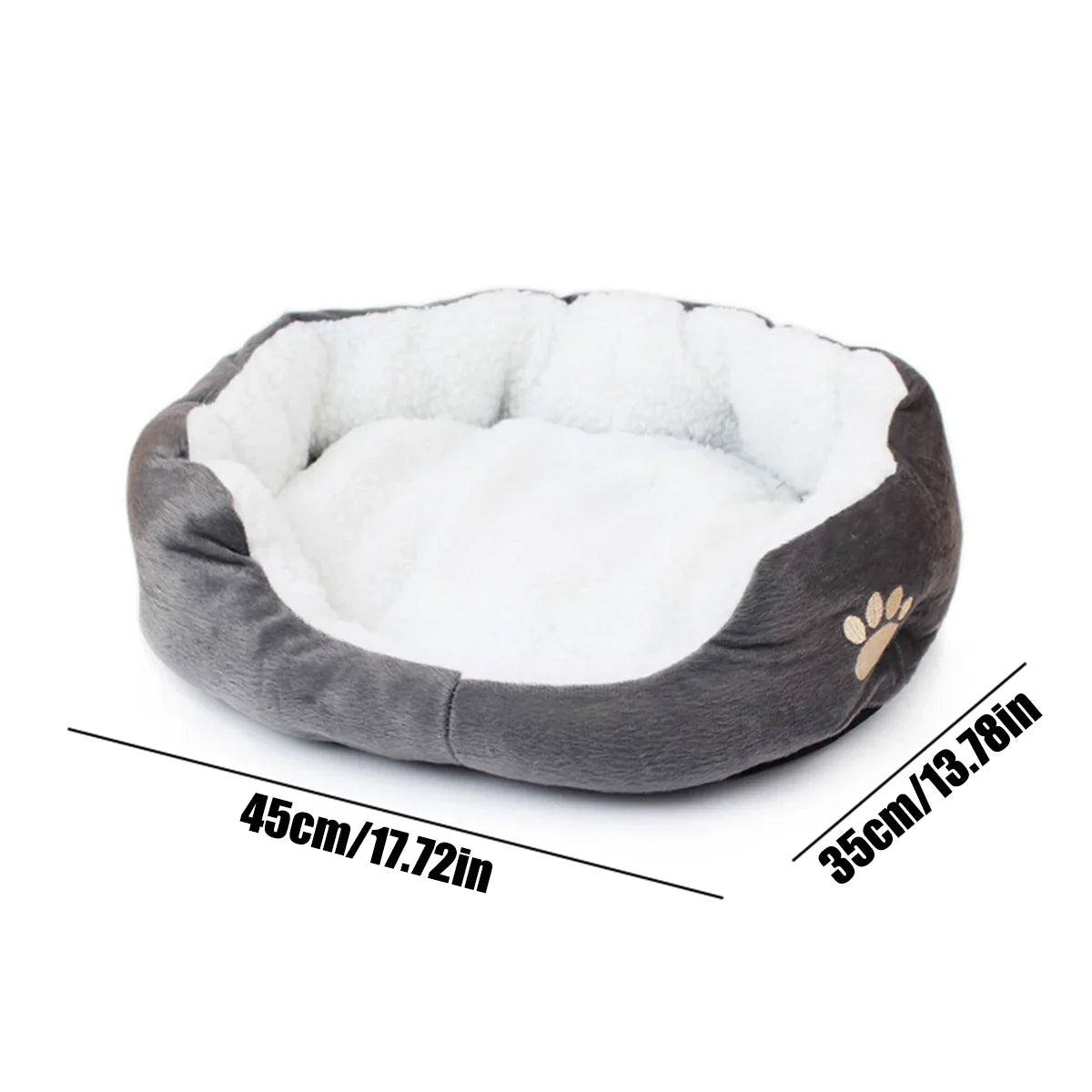 Paw-sitively Plush Pet Hangout: The Cozy Cave for Spoiled Puppies and Royal Kitties!