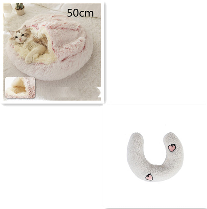 Snuggle Safari: The Ultimate Furry Fortress for Your Frosty Feline and Canine!