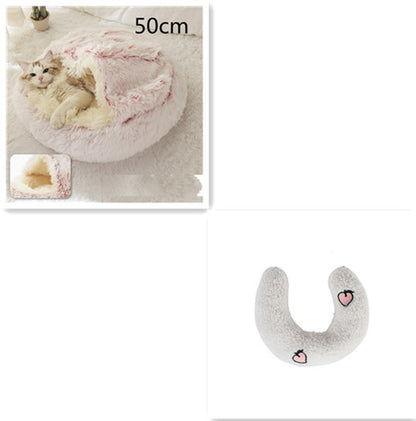 Snuggle Safari: The Ultimate Furry Fortress for Your Frosty Feline and Canine!