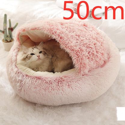 Snuggle Safari: The Ultimate Furry Fortress for Your Frosty Feline and Canine!