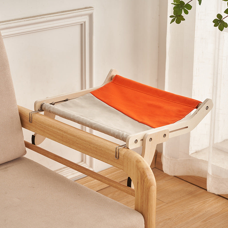 Cat Cave of Luxury: The Suspended Purr-adise for Feline Sunbathers!