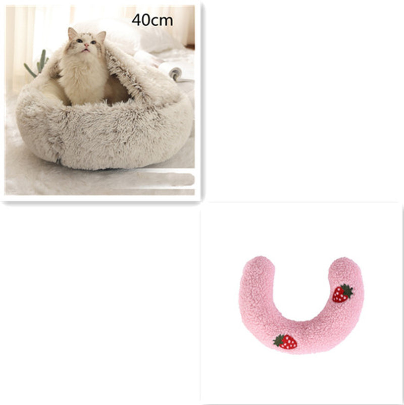 Snuggle Safari: The Ultimate Furry Fortress for Your Frosty Feline and Canine!