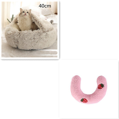 Snuggle Safari: The Ultimate Furry Fortress for Your Frosty Feline and Canine!