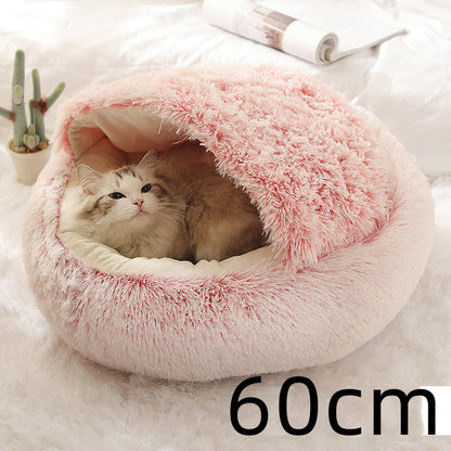 Snuggle Safari: The Ultimate Furry Fortress for Your Frosty Feline and Canine!