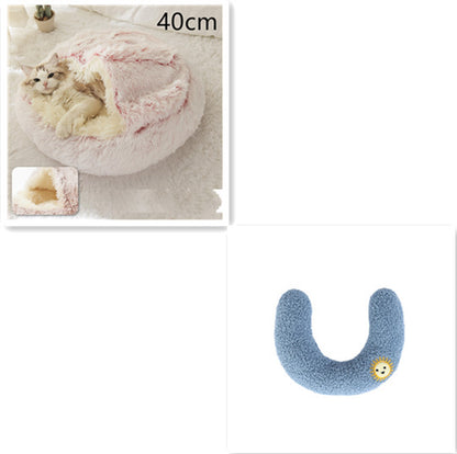 Snuggle Safari: The Ultimate Furry Fortress for Your Frosty Feline and Canine!