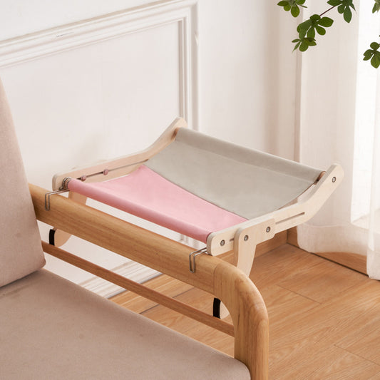 Cat Cave of Luxury: The Suspended Purr-adise for Feline Sunbathers!