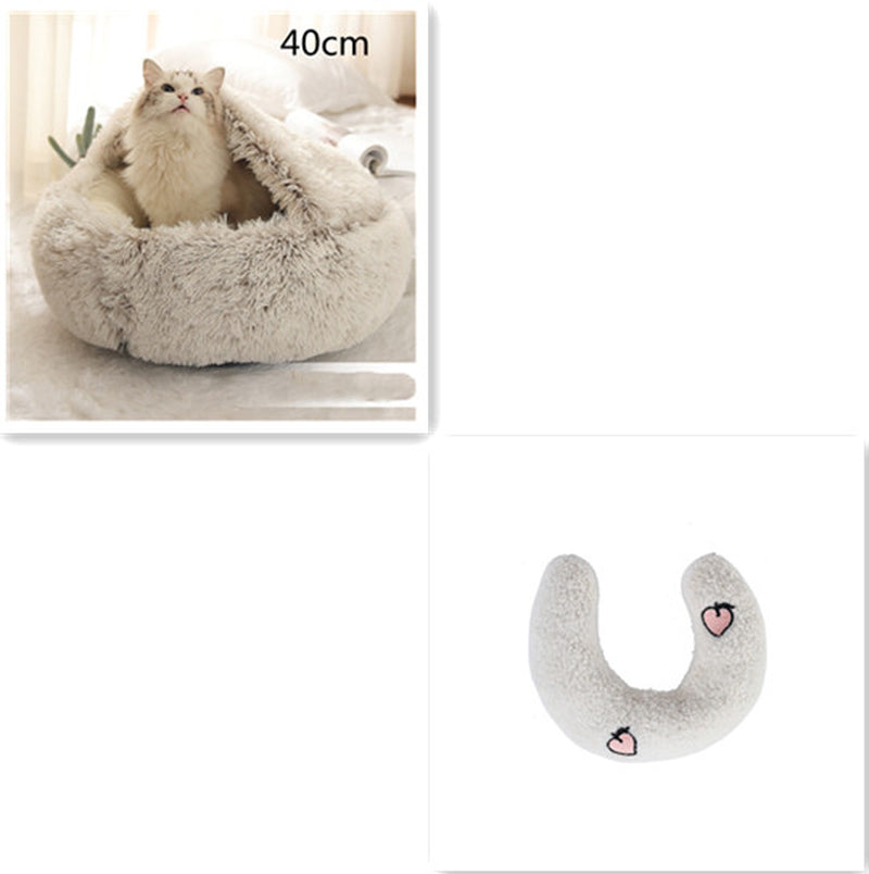 Snuggle Safari: The Ultimate Furry Fortress for Your Frosty Feline and Canine!