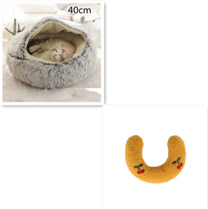 Snuggle Safari: The Ultimate Furry Fortress for Your Frosty Feline and Canine!