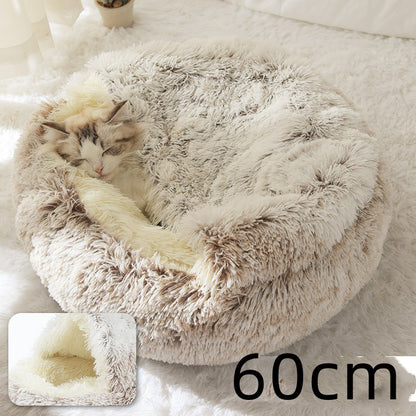 Snuggle Safari: The Ultimate Furry Fortress for Your Frosty Feline and Canine!