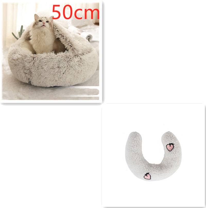 Snuggle Safari: The Ultimate Furry Fortress for Your Frosty Feline and Canine!