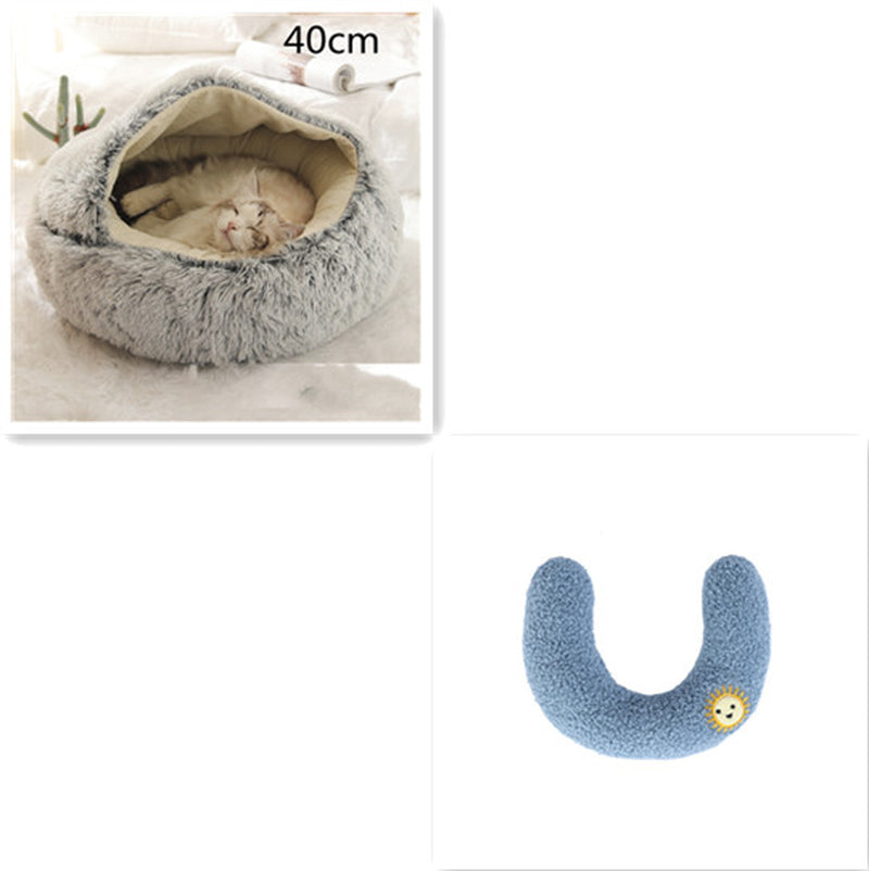 Snuggle Safari: The Ultimate Furry Fortress for Your Frosty Feline and Canine!